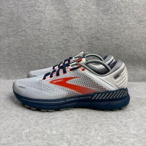 Brooks Shoes Mens Size 7 Adrenaline GTS 22 Grey Running Sneakers 1103661D004
